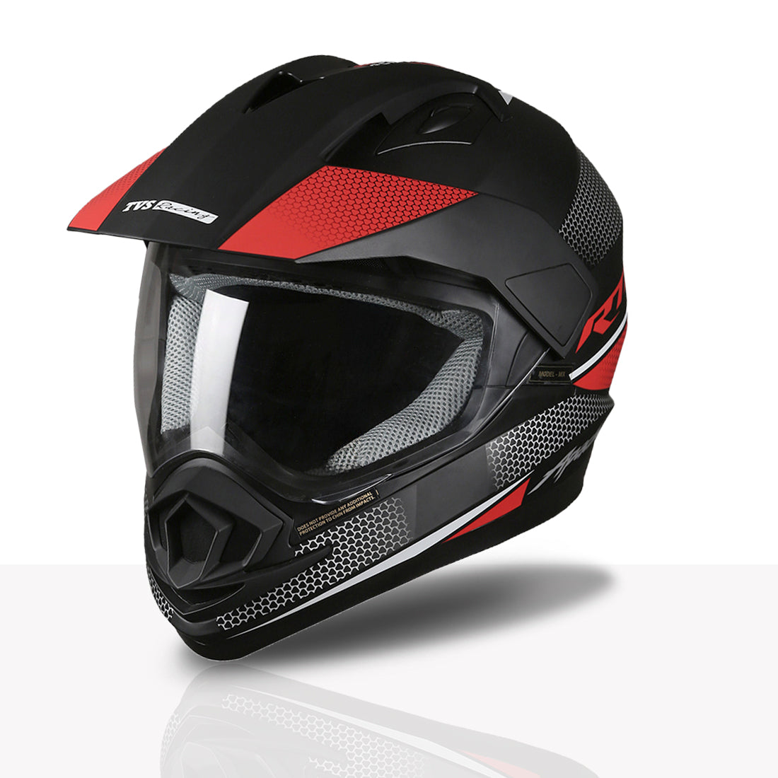 TVS Apache RTX Dual Sports Helmet